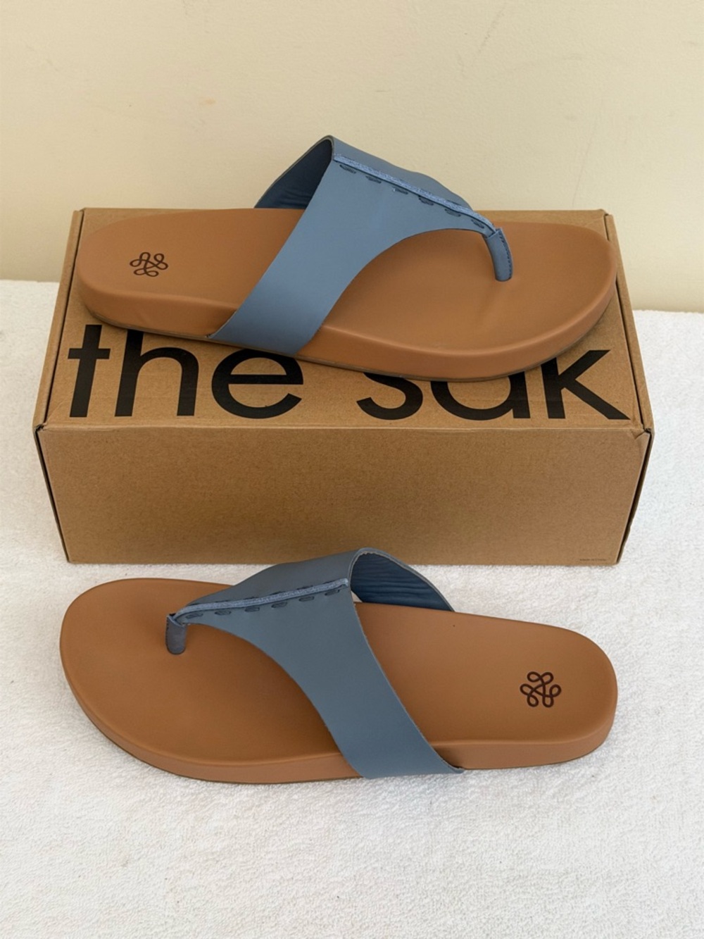 The Sak Everly Women’s Flat Thong Style Sandals Size - Picture 4 of 7